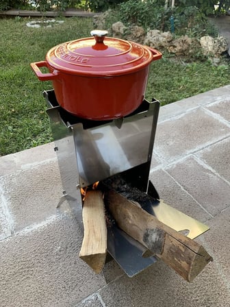 Dış Mekan Soba Ocak Smoker BBQ