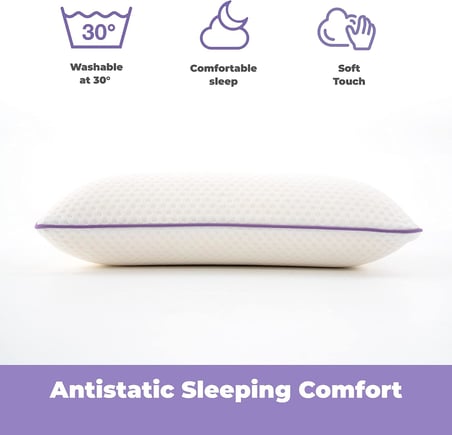 Comfort Sweet Soft Ortopedik Visco Yastık, Boyun Yastığı, Ergonomik Yastık, Visko Yastık