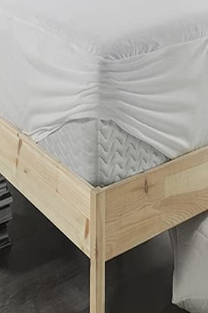 Su Sıvı Geçirmez Fitted Pamuklu Alez Tek ve Çift Kişilik Yatak Alezi 9 Farklı Ebat (90x190)