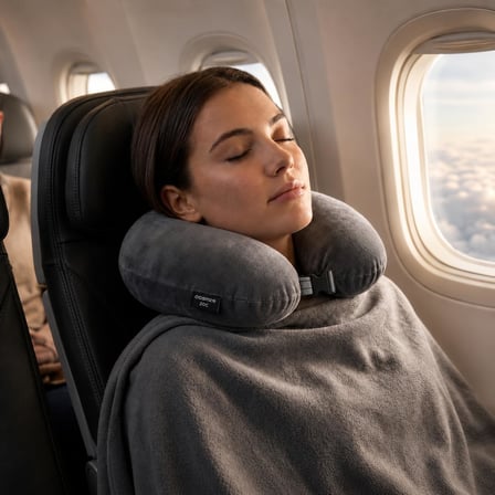 Ergonomik Boyun ve Seyahat Yastığı – Yumuşak Silikon Dolgulu, Toka Klipsli ve Yıkanabilir U Yastık – Uçak, Araba, Otobüs, Ofis ve Uzun Yolculuklar İçin Konforlu Boyun Desteği