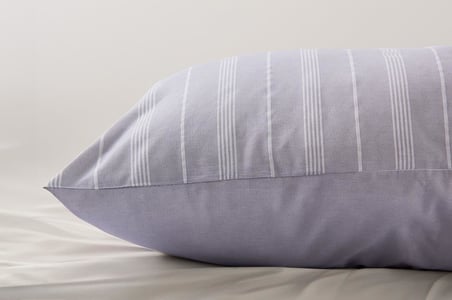 Sleeptown Keten Görünümlü Armürlü Pamuk Nevresim Takımı Tek Kişilik 160x220 Gri