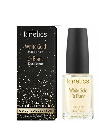 Kinetics White Gold Hardener Tırnak Sertleştirici Bakım Serumu 15ml