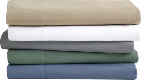 Giysi Yıkama Düz İkiz 4 Parça Çarşaf ve Yastık Kılıfı Seti – Yumuşak Mikrofiber Kumaş – Beyaz