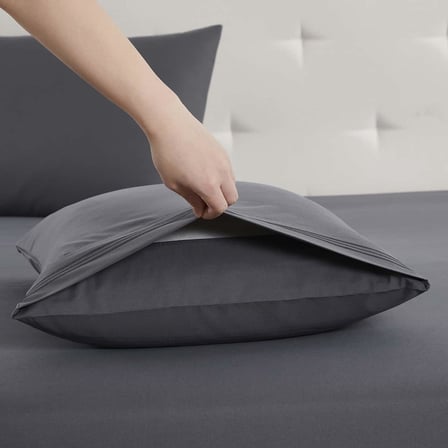 RV Kısa Çift Kişilik Çarşaf, 6 Parça RV Ranza Çarşafı, Derin Cepli Lastikli Çarşaf Lüks Yumuşak Mikrofiber RV Çarşafları, Gri