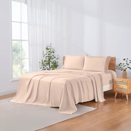 Yumuşak Mikrofiber Tığ İşi Dantel Çarşaflar - Lüks Mikrofiber Yatak Çarşafları - Düz Çarşaf, Derin Cepli Lastikli Çarşaf ve Yastık Kılıfları Allık Kraliçesi