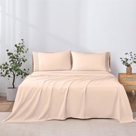 Yumuşak Mikrofiber Tığ İşi Dantel Çarşaflar - Lüks Mikrofiber Yatak Çarşafları - Düz Çarşaf, Derin Cepli Lastikli Çarşaf ve Yastık Kılıfları Allık Kraliçesi