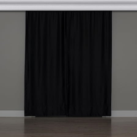 Fabric Design Blackout Siyah Karartma Özellikli Fon Perde 100 x 260
