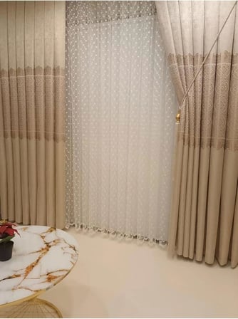 Arora Vizon 1/3 Sık Pileli Fon Perde Apm