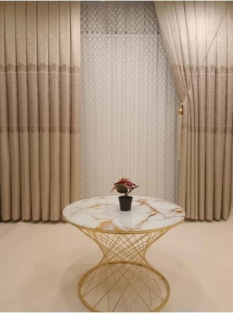 Arora Vizon 1/3 Sık Pileli Fon Perde Apm