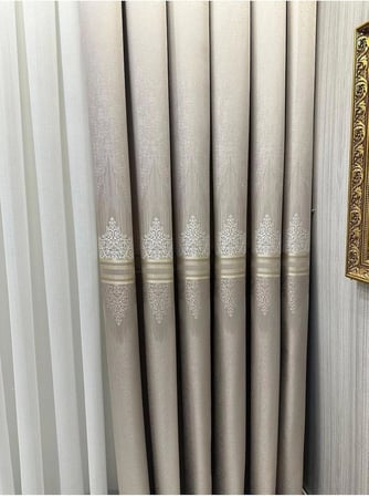 Titus Fj632145 V-5228 Vizon 1/3 Sık Pileli Fon Perde Apm