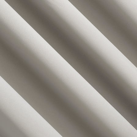 Nordic 2'li Paket Theater Grade Extreme%100 Karartma Halkalı Perde Panel Çifti, 132 cm x 213 cm, Taş
