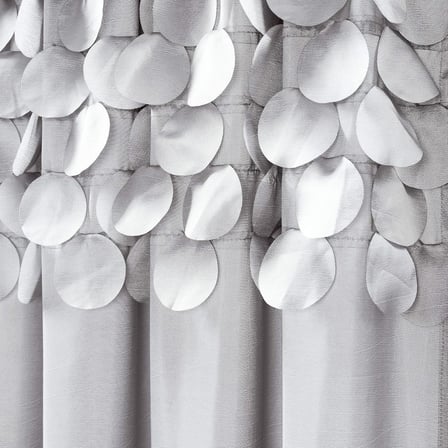 Circle Dream perde, oturma odası, yemek odası, yatak odası için, 213 x 137 cm, açık gri