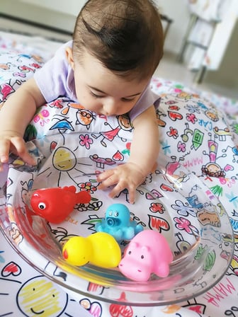 Su Geçirmez Yer/Masa Örtüsü, Aktivite, Yemek Ve Oyun İ̇Çin,  Ve Çevreci, Ekoteks Sertifikalı,%100 Polyester, 150X150Cm