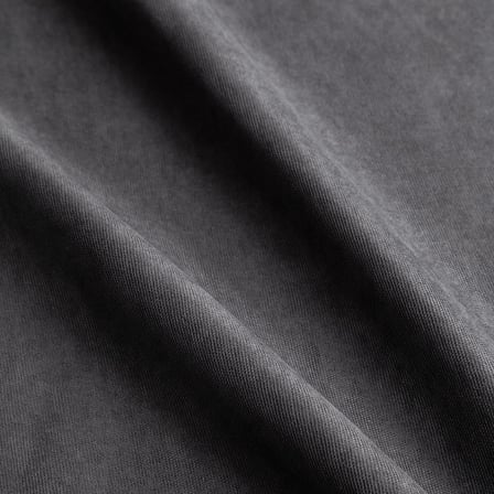 Fabric Design Safir Kadife Dokulu Dertsiz Ütü İstemeyen Yüksek Kaliteli Gri Masa Örtüsü