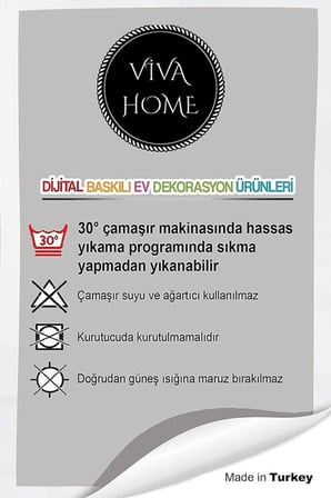 Siyah Çerçeveli Fırın Mutfak Havlusu 30X50Cm
