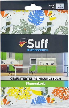 Çiçek Sepeti -10 Desen Mutfak Bezi 40x40 (1 ADET)