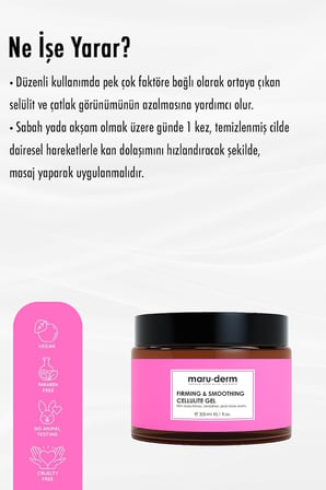 Sıkılaştırıcı Selülit Kremi 300 ml