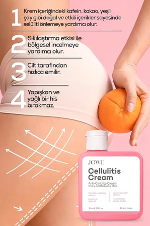 Cellulitis Sıkılaştırıcı Ve Nemlendirici Selülit Kremi 100 ml