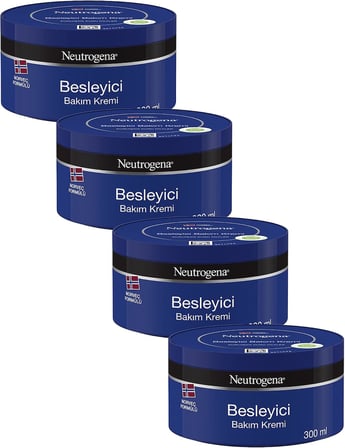 Norveç Formülü Besleyici Bakım Kremi (300 ml x 4 adet)