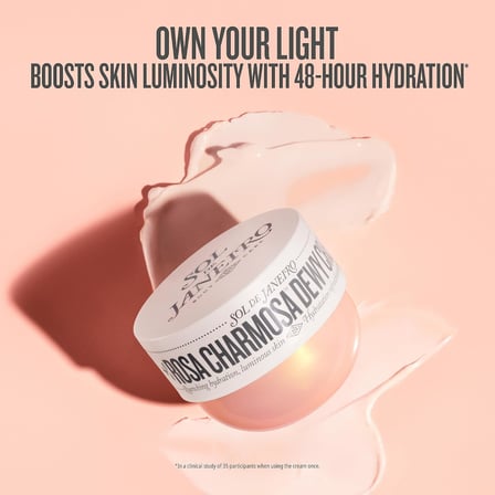 Rosa Charmosa Dewy Cream 240 ml - Işıltı Veren Nemlendirici Vücut Kremi