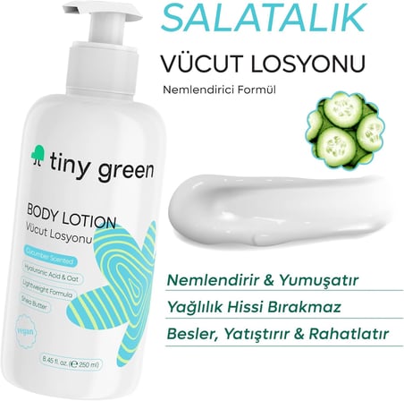 Vücut Losyonu Salatalık Günlük Nemlendirme - 250 ml