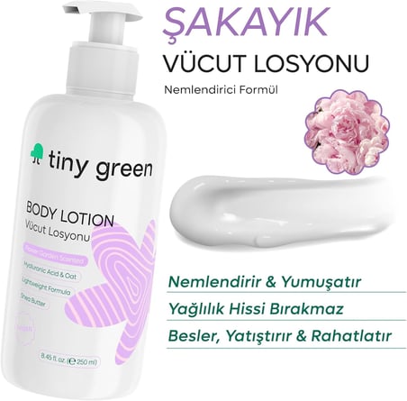 Vücut Losyonu Çiçek Bahçesi Günlük Nemlendirme - 250 ml