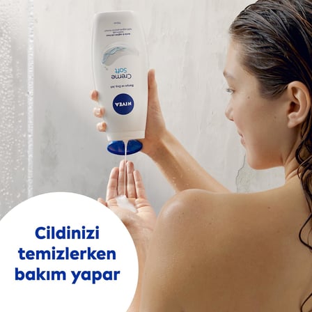 Creme Soft Kremsi Dokunuş Duş Jeli 750ml ve Değerli Yağlar Içeren Nemlendirici Vücut Losyonu 400ml