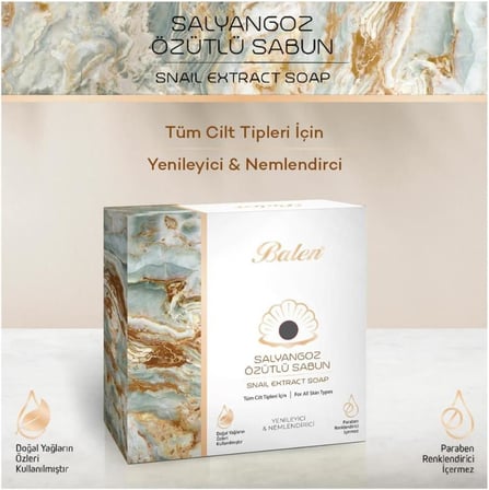 Salyangoz Sabunu 125 Gr