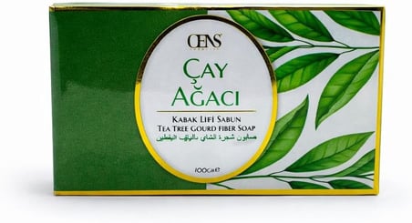 Kabak Lifli Çay Ağacı Özlü Doğal Sabun – Arındırıcı Etkili Kalıp Sabun