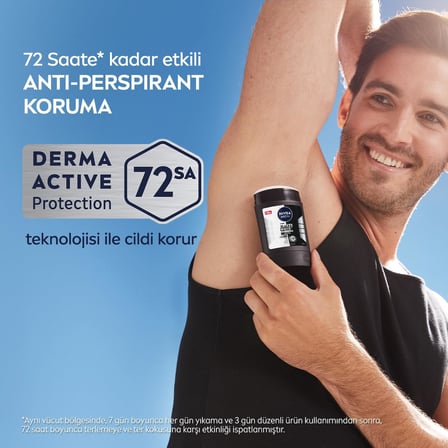MEN Erkek Stick Deodorant Black&white Invisible Original 50ml 72 Saat Anti-perspirant Ter Koruması
