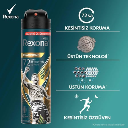 Men Erkek Sprey Deodorant Champions 150 ml