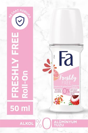 Freshly Free Greyfurt & Liçi Kadın Roll-On 1 Adet
