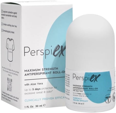 Perspiex Aşırı Terleme Önleyici Antiperspirant Roll On 30 Ml - 5 Güne Kadar Klinik Onaylı Etki