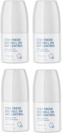 Antı-Perspırant Day Control Deo Roll On 50 Ml (4 Li Set)