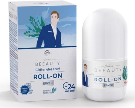 Erkek Mineral Salt Deodorant Roll - On