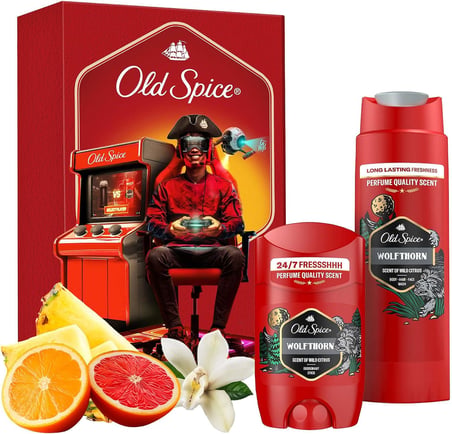 Wolfthorn Erkek Hediye Seti: Stick Deodorant ve Duş Jeli