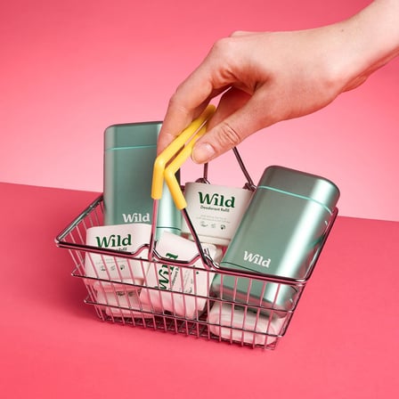 %98 Natural Stick Deodorant Kutu ve Refill Paketi Love Heart Case ve Pink Grapefruit & Lime 40 g.