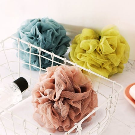 Banyo Lifi Karışık Renkli Peluş Lif Yumuşak ve Etkili Vücut Yıkama Lifi,Duş ve Banyo İçin Mükemmel Temizlik (3 Adet)