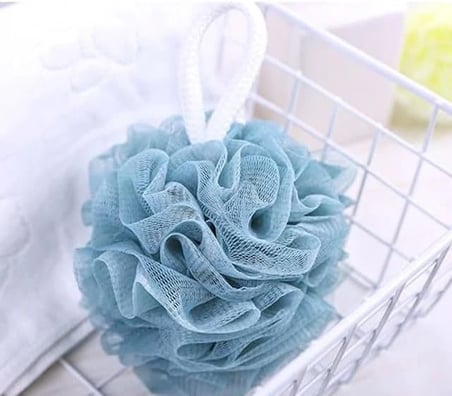 Renkli Peluş Lif: Yumuşak ve Etkili Vücut Yıkama Lifi 3 Adet, Duş ve Banyo İçin Mükemmel Temizlik