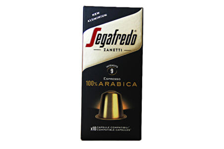 Segafredo %100 Arabica Nespresso Uyumlu Kapsül Kahve 10'lu