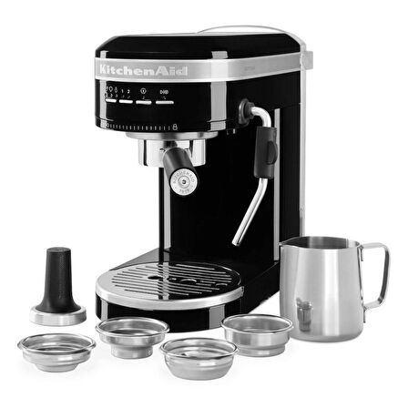 Kitchen Aid 5KES6503EOB Siyah Espresso & Cappuccino Makinesi