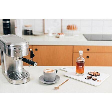 Kitchen Aid 5KES6503ESX Gri Espresso & Cappuccino Makinesi