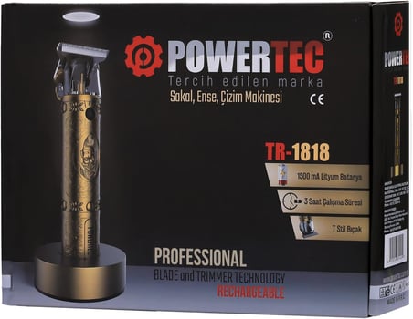 TR-1818 Sakal Ense Çizim Makinesi T-Bıçak