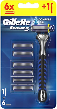 Sensor3 Tıraş Makinesi Plus 6 Bıçak