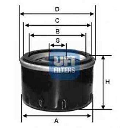 YAG FILTRESI QASHQAI D 07-13 MICRA K12 D 03-10 NOTE D 06-12 GRAND VITARA 05-15 R9 R11 R19 R21 MEGANE I II III CLIO I II III KANGOO LAGUNA I II III LOGAN SANDERO DUSTER FLUENCE SCENIC - UFI 23.418.00