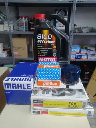 Honda Civic FC8 Dizel 2016-2021 Periyodik Bakım Seti, Motul 0W-30 Motor Yağı 5LT, Purflux Yağ Filtresi, Rixenberg Hava ve Polen Filtresi, Mahle Mazot Filtresi