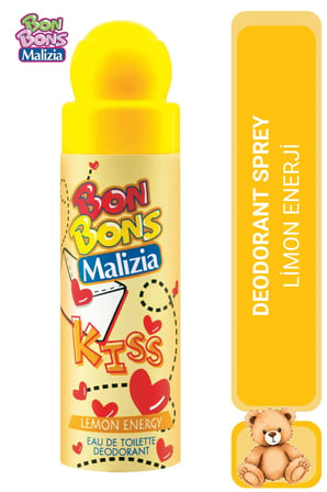 Bon Bons Çocuk Deodorant Sprey Limon Enerji 75 ml