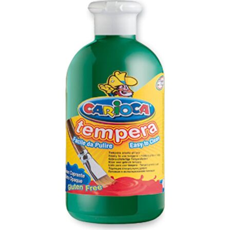 Carioca Tempera Suluboya Süper Yikanabilir  Koyu Yeşil 500 Ml.