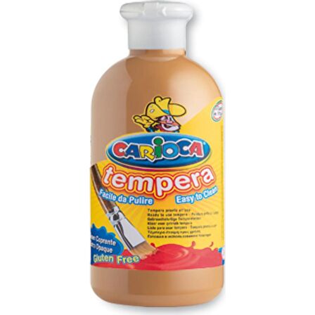 Carioca Tempera Suluboya Süper Yikanabilir Pastel Turuncu 500 Ml.