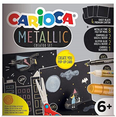 CARIOCA BOYA SETİ METALİK 43165